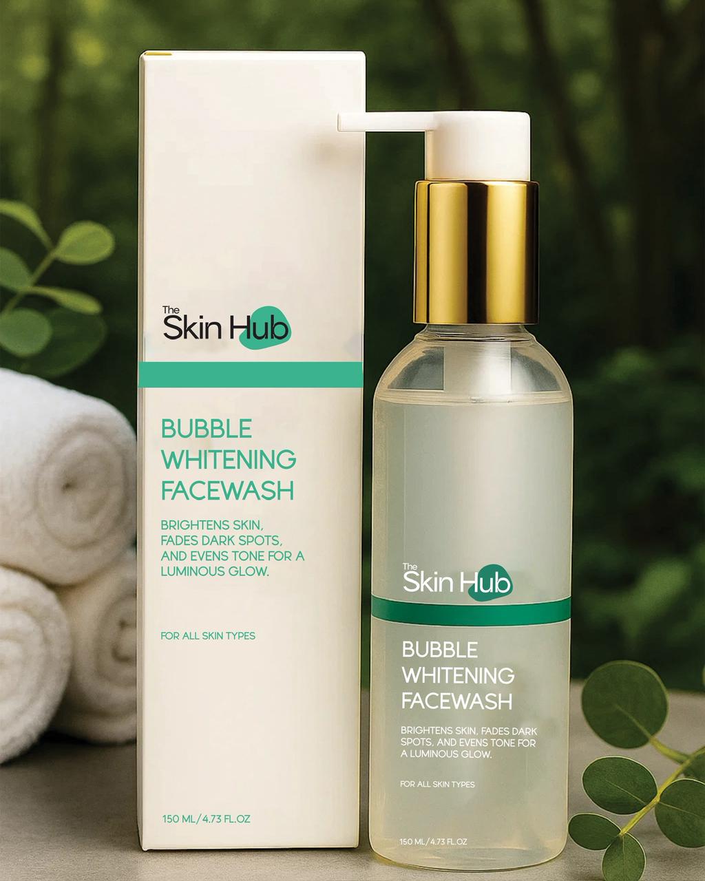 Bubble Whitening Face Wash - SkinHub